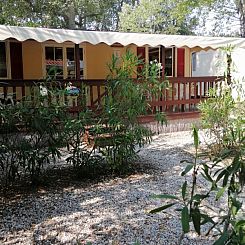 Stacaravan - Chalet in Toskane aan zee, op familie camping 1