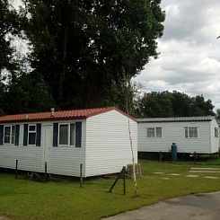 Stacaravan met 3 slaapkamers