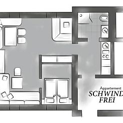 Appartement Schwindelfrei