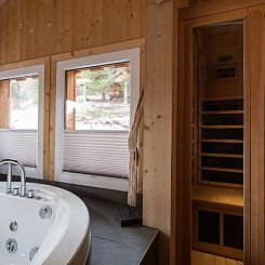 Vakantiehuis #16 mit IR-Sauna&Sprudelbad innen