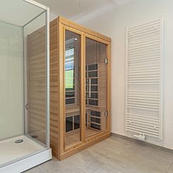 Appartement für bis zu 8 Personen mit IR Sauna