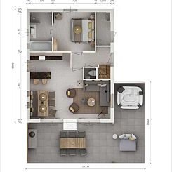 Vrijstaande woning in Drenthe, Nederland