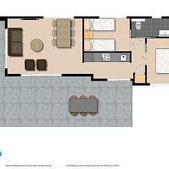 Silva 4 personen Wellness (Hottub)