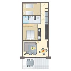 4-persoons appartement | 4C1