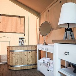 Twentse Buitenleven - Twin Lodgetent - romantisch kamperen