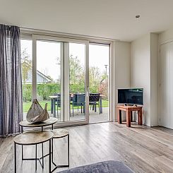 Luxe 6-persoons bungalow met infraroodsauna en vlak bij het