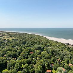 Leuk 4-persoons vakantiehuis onderaan de duinen in