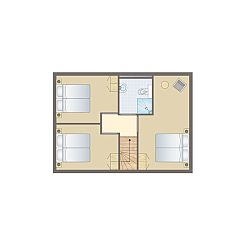 6-persoonsbungalow | 6B1