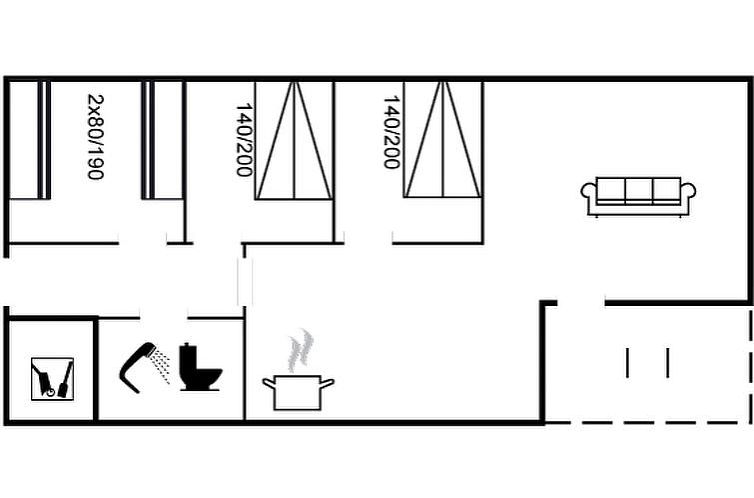 Vakantiehuis "Anella" - 1.2km from the sea