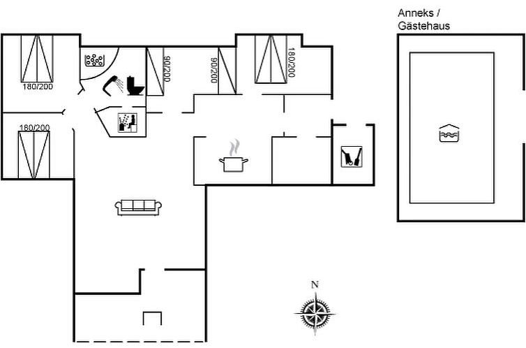 Vakantiehuis "Elita" - 1.7km from the sea