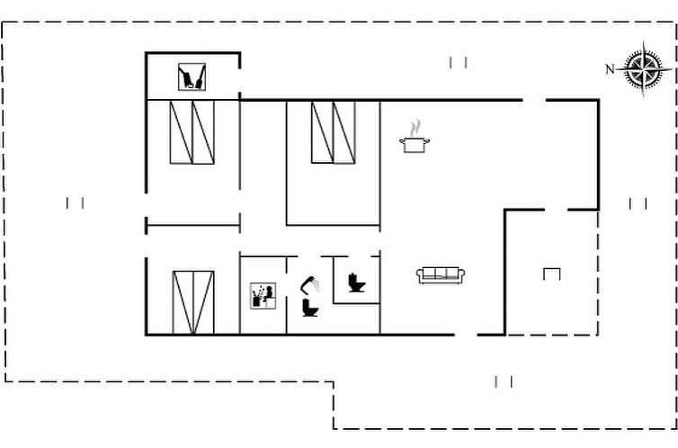 Vakantiehuis "Rosamunde" - 1.3km from the sea