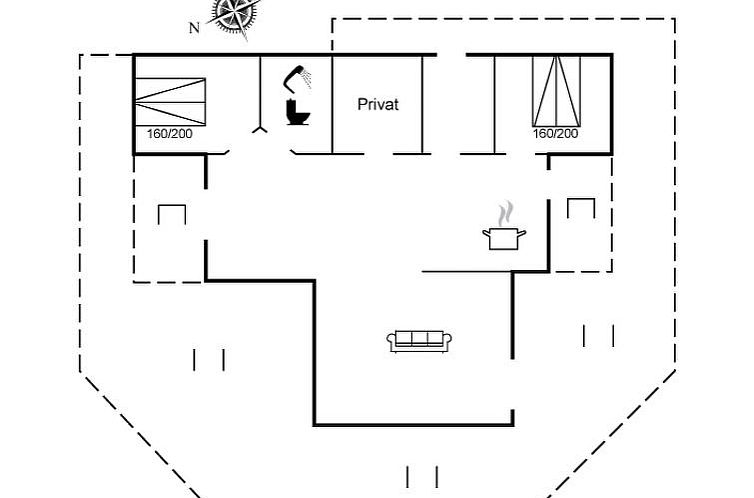 Vakantiehuis "Emmalina" - 1.3km from the sea