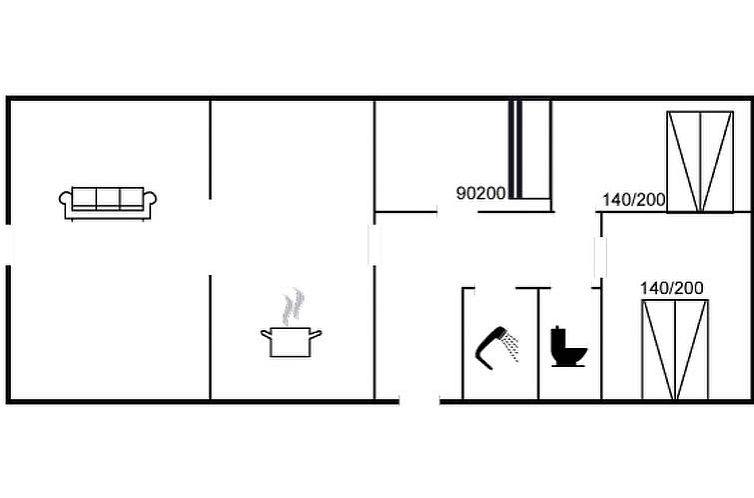 Vakantiehuis "Till" - 1.6km from the sea