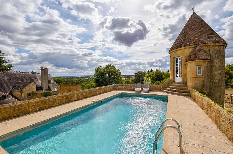 Manoir avec piscine privée