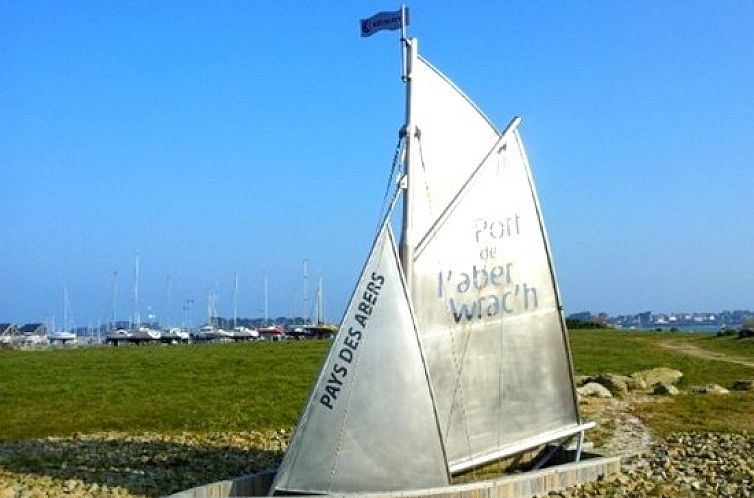 Hent ar Mor. Vakantiehuis 100 meter van de zee en zandstrand