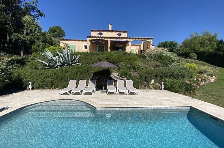 Villa Valbonne (12km Cannes) 6P Prive Zwembad