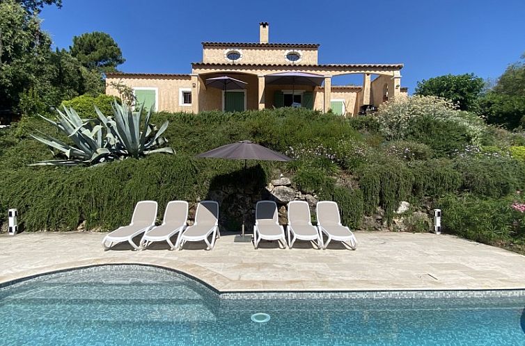 Villa Valbonne (12km Cannes) 6P Prive Zwembad