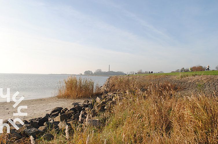 Leuk 6 persoons vakantiehuis op 100 meter van het IJsselmeer