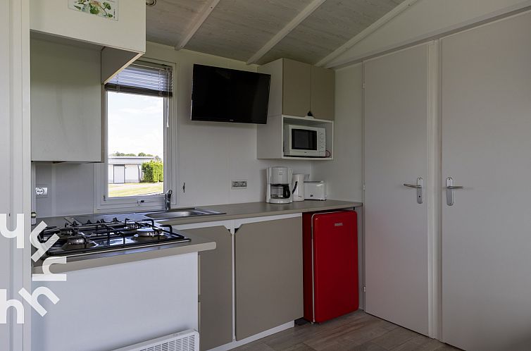 Comfortabel 4-persoons chalet in Lemmer met uitzicht over