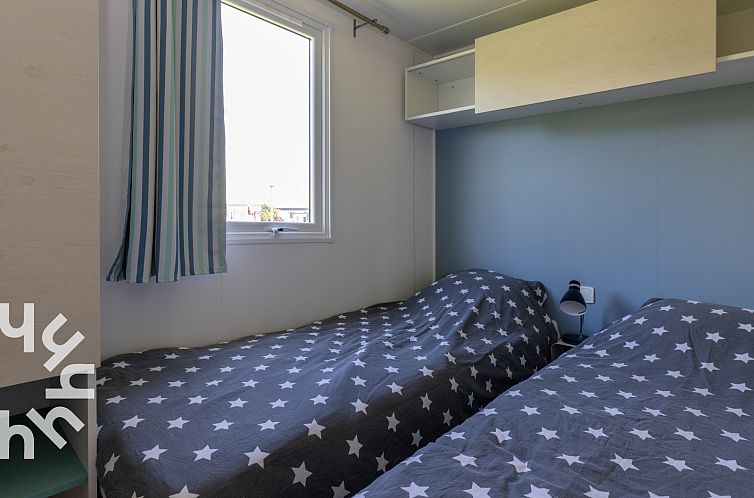 Comfortabel 6 persoons chalet in Lemmer met vrij uitzicht