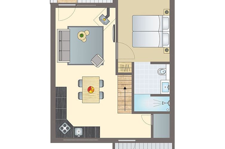 4-persoons The Cottage | 4B1