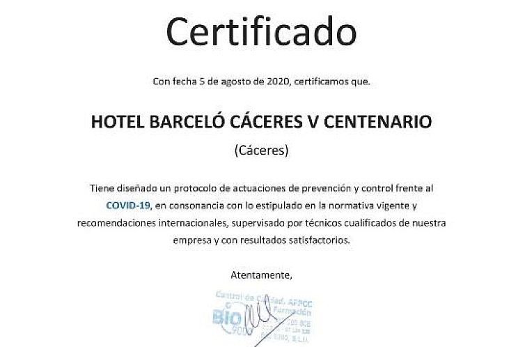 Barceló Cáceres V Centenario