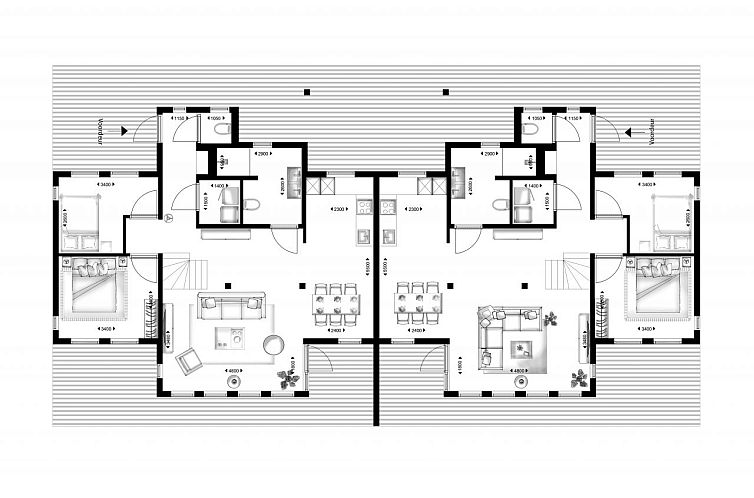 Vrijstaande woning in Noorwegen