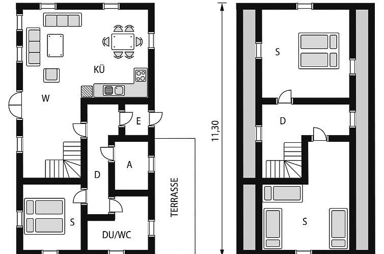 Vakantiehuis Der ute