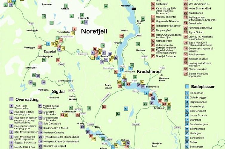 Vrijstaande woning in Noorwegen