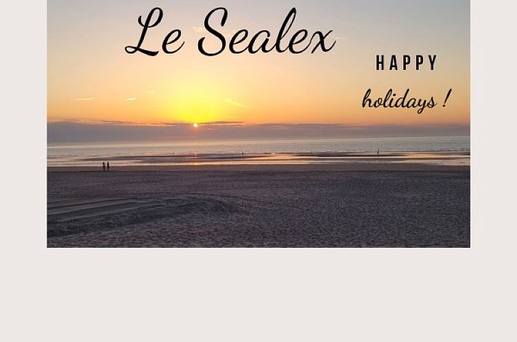 Le Sealex - 4* cosy, spacieux ,50 m de la plage et du centre