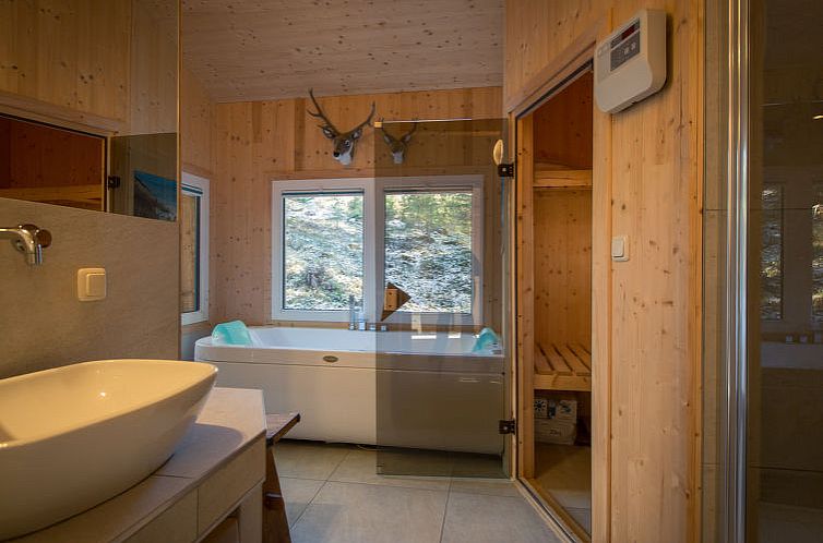 Vakantiehuis #42 mit Sauna und Sprudelbad innen