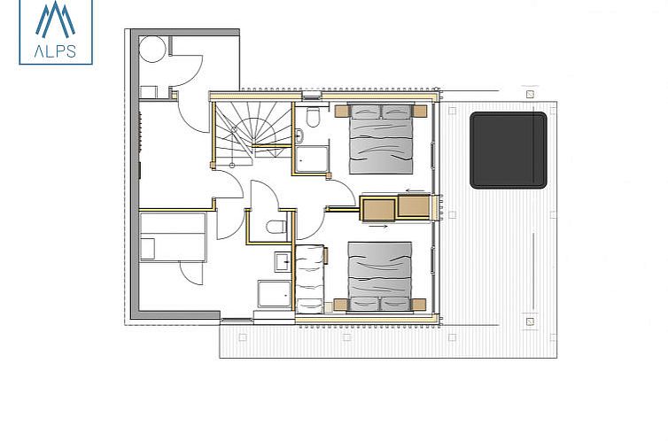 Vakantiehuis Superior 3 SZ Sauna & Aussenbadewanne