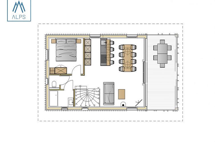 Vakantiehuis Superior 3 SZ Sauna & Aussenbadewanne