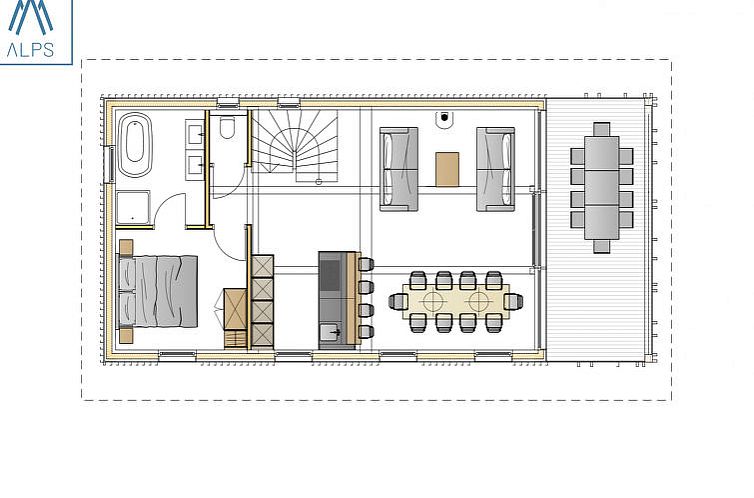 Vakantiehuis Premium mit 4 Schlafzimmern,Sauna&Pool