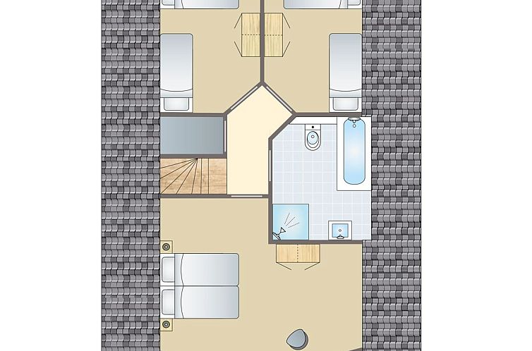 Waterpark Terherne | 8-persoons waterwoning - Opvaart | 8C1