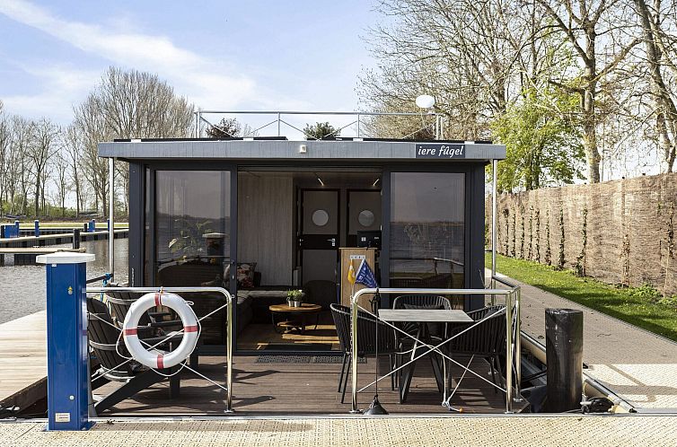 Houseboat 'Iere Fügel' met tuin en 2 SUP's - Paviljoenwei 4