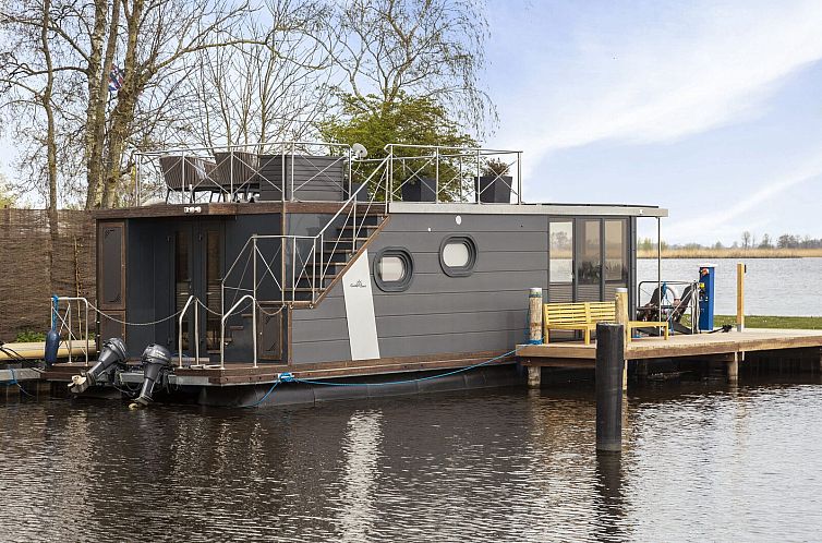 Houseboat 'Iere Fügel' met tuin en 2 SUP's - Paviljoenwei 4