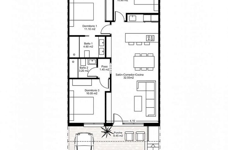 Vrijstaande woning in Murcia, Spanje