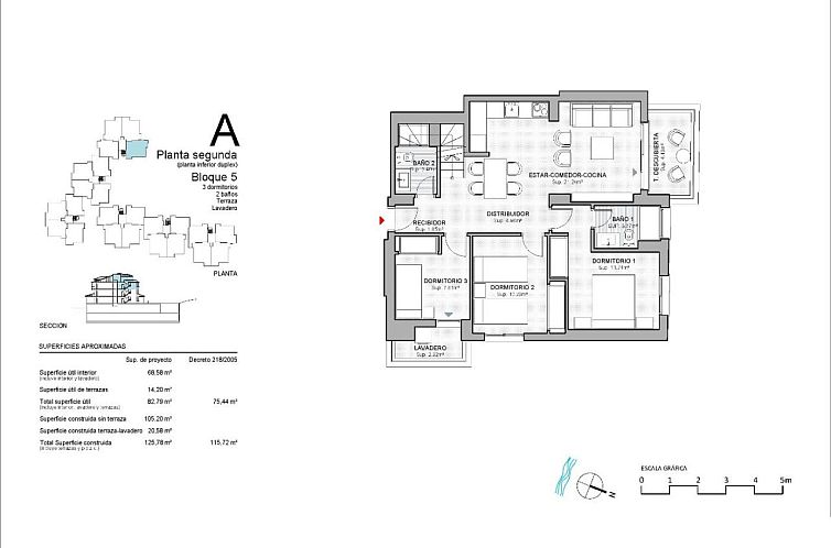 Appartement in Spanje