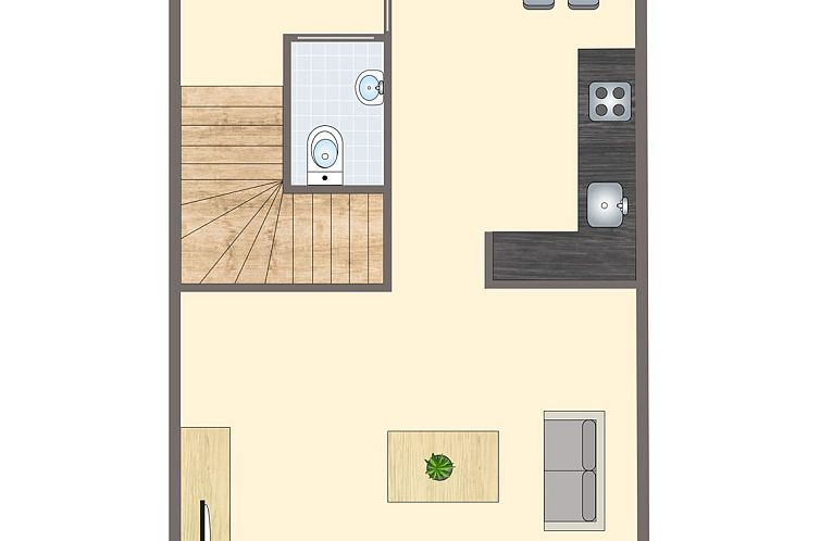 Esonstad | 4-persoons maisonnette | 4B1