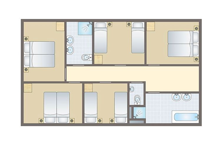 Esonstad | 10-persoons woning | 10F2