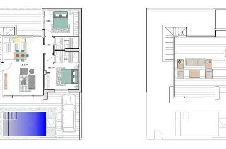 Geschakelde woning in Murcia, Spanje