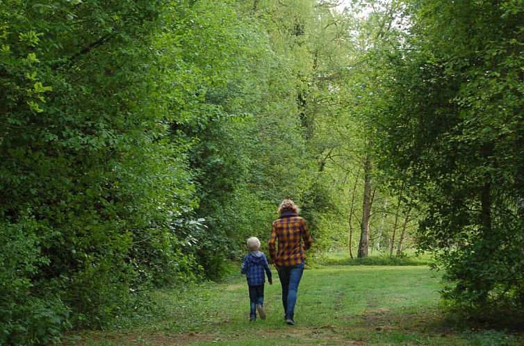 Mooi 12 persoons vakantiehuis midden in het bos in Drenthe