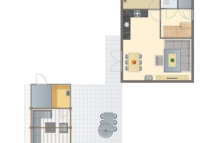 Vrijstaande woning in Drenthe, Nederland