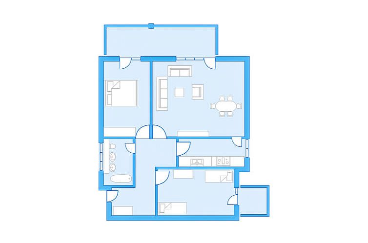 Appartement Allod Park Haus C 305