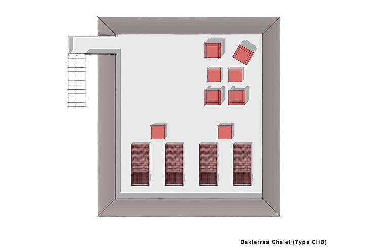 7-Persoons Chalet met Dakterras (CHD)