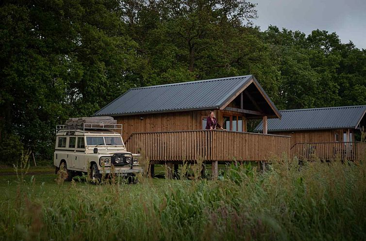 Knusse 4 persoons Lodges op een unieke locatie nabij