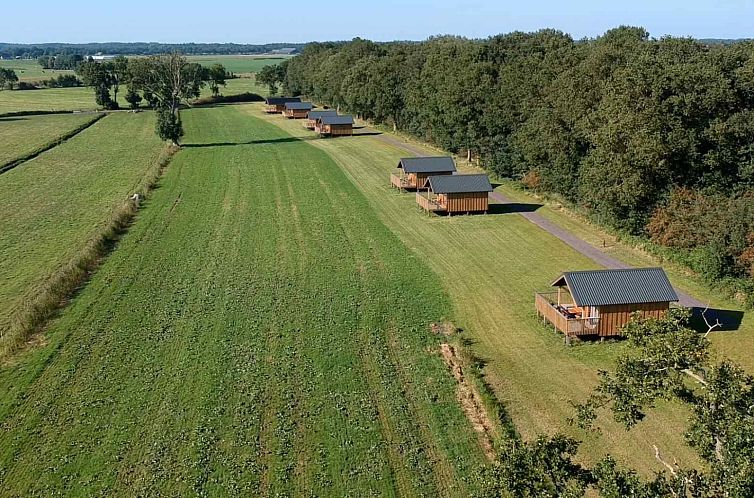 Knusse 4 persoons Lodges op een unieke locatie nabij