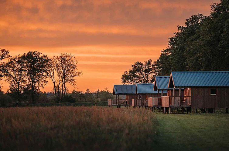 Knusse 4 persoons Lodges op een unieke locatie nabij