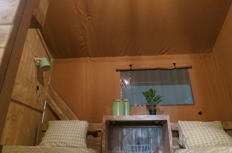 Comfortabele 6-persoons glamping tent